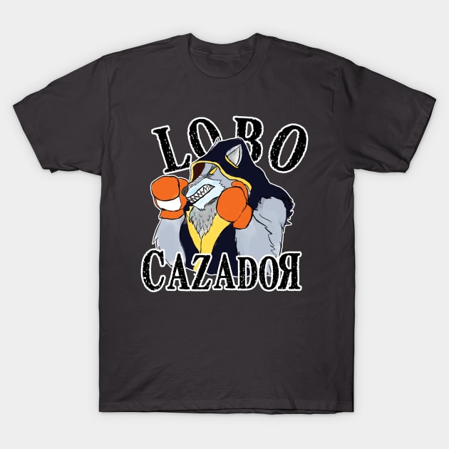 Lobo Cazador T-Shirt by NightShardShop